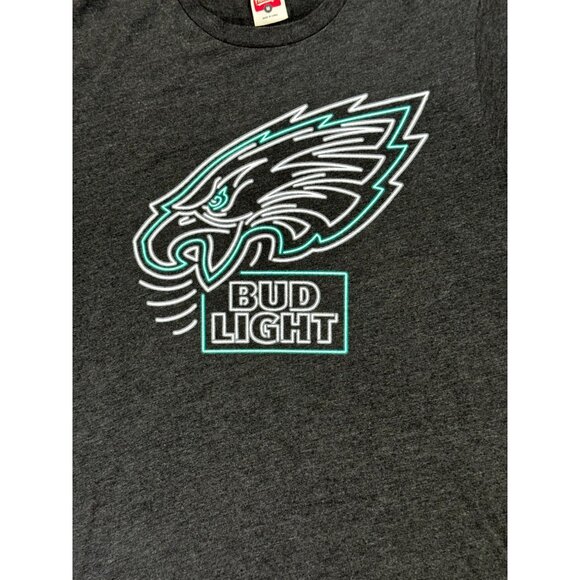 Homage Philadelphia Eagles Bud Light Tee Sz M - Picture 2 of 8